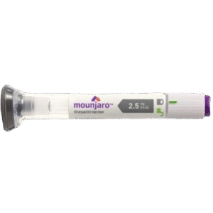 Mounjaro Tirzepatida 2,5mg Solução Injetável 0,5ml + 4 Canetas Aplicadoras