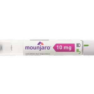 Mounjaro Tirzepatida 10mg Solução Injetável 0,5ml + 4 Canetas Aplicadoras