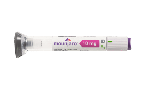 Mounjaro Tirzepatida 10mg Solução Injetável 0,5ml + 4 Canetas Aplicadoras